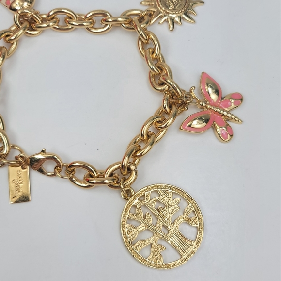 SOLD***Lilly Pulitzer Full Of Hope Charm Bracelet - Picture 4 of 12